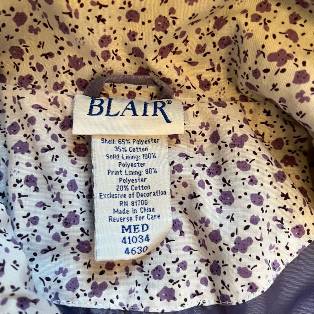 Blair- Lilac Purple Spring Jacket- Medium - Picture 2 of 9